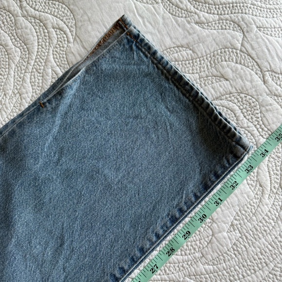 Madewell - The Perfect Vintage Straight Jean Applefield Wash: Side-Slit Edition - Picture 11 of 14